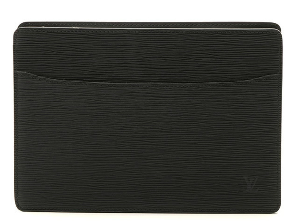 LOUIS VUITTON Shoulder Bag Pochette Homme Epi Noir Black